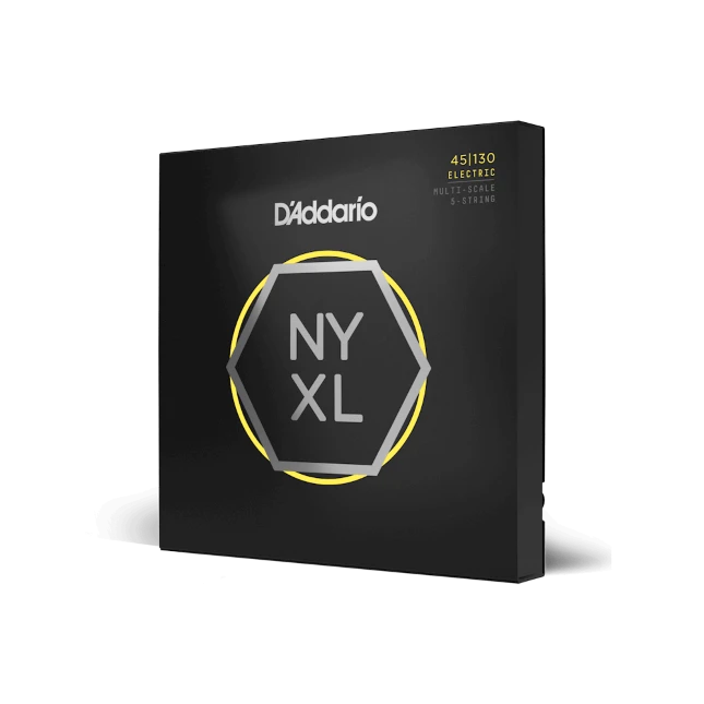 d'Addario NYXL45130MS 45-130 5-String Multi-Scale
